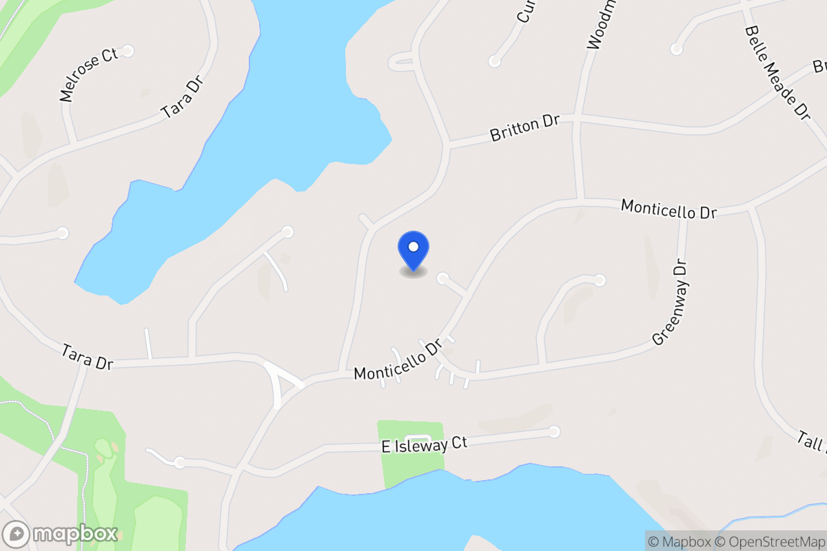Map of 5032 Monticello Ct