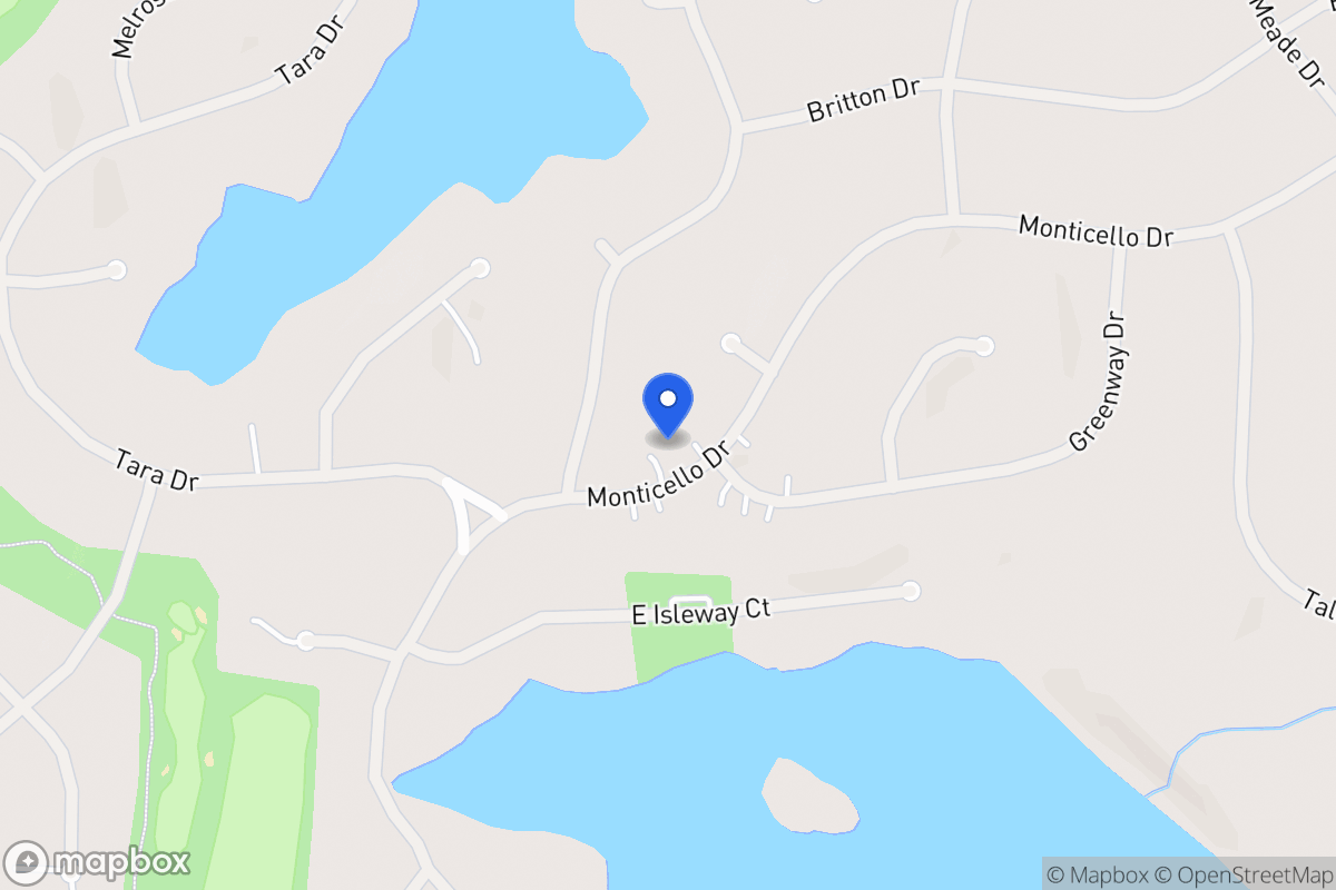Map of 5037 Monticello Dr