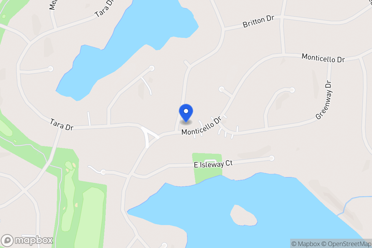 Map of 5039 Monticello Dr