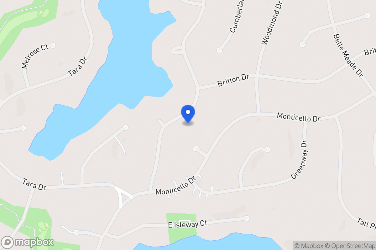 Map of 5047 Woodmont Dr