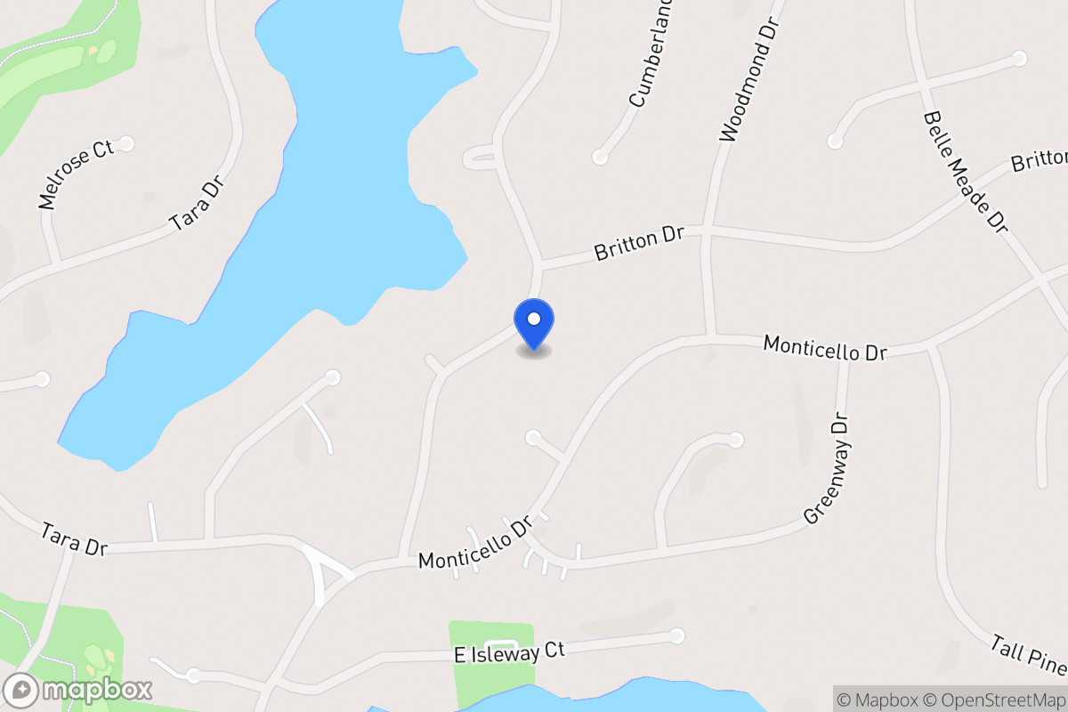 Map of 5048 Woodmont Dr