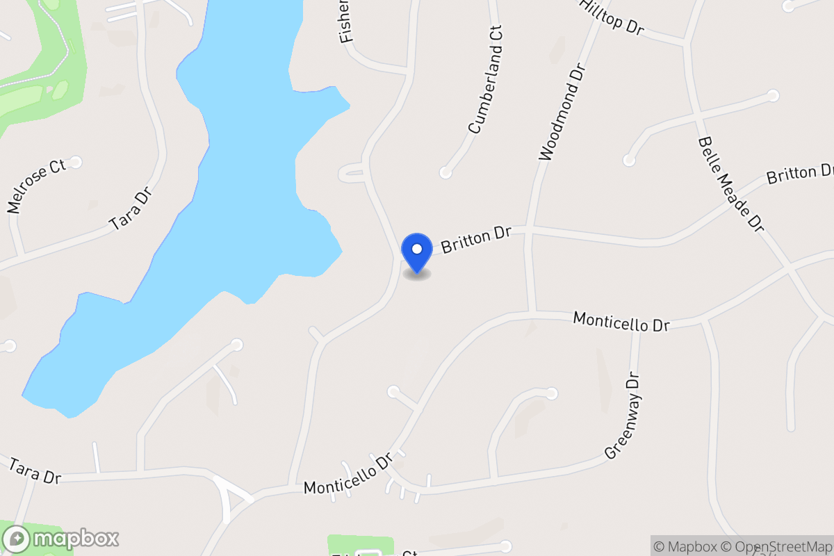 Map of 5050 Woodmont Dr