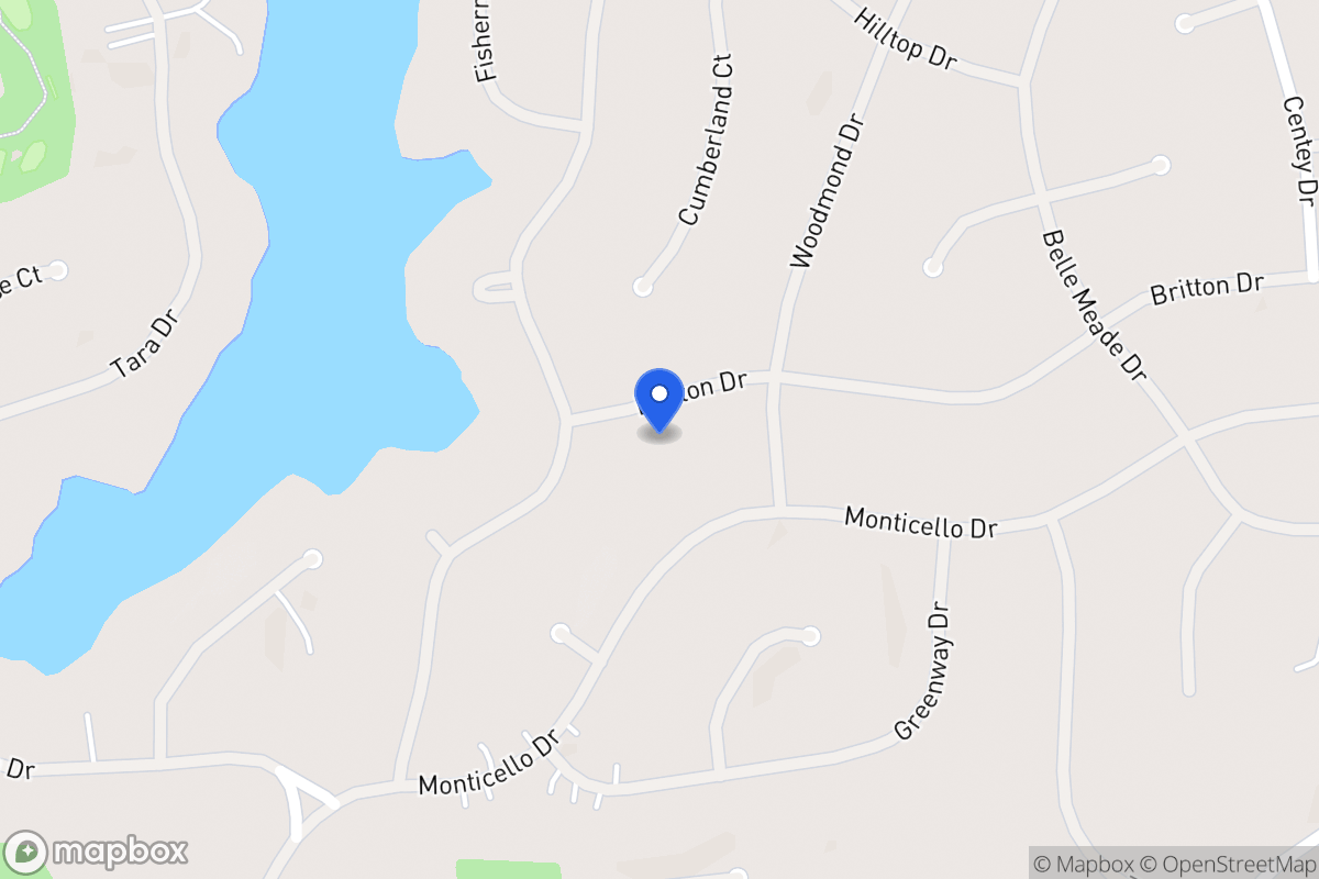Map of 5052 Britton Dr
