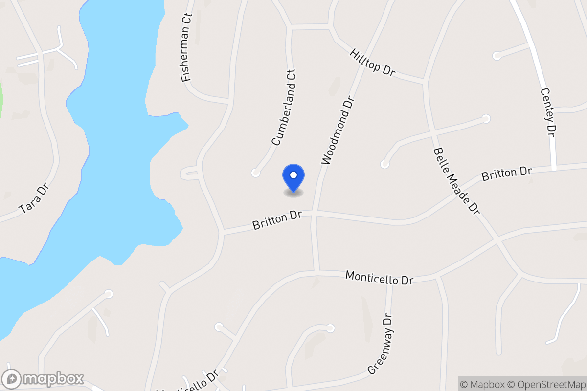 Map of 5058 Britton Dr