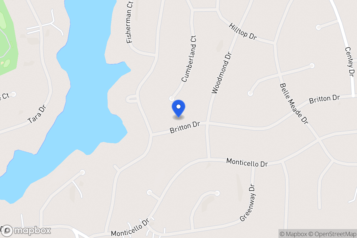 Map of 5060 Britton Dr