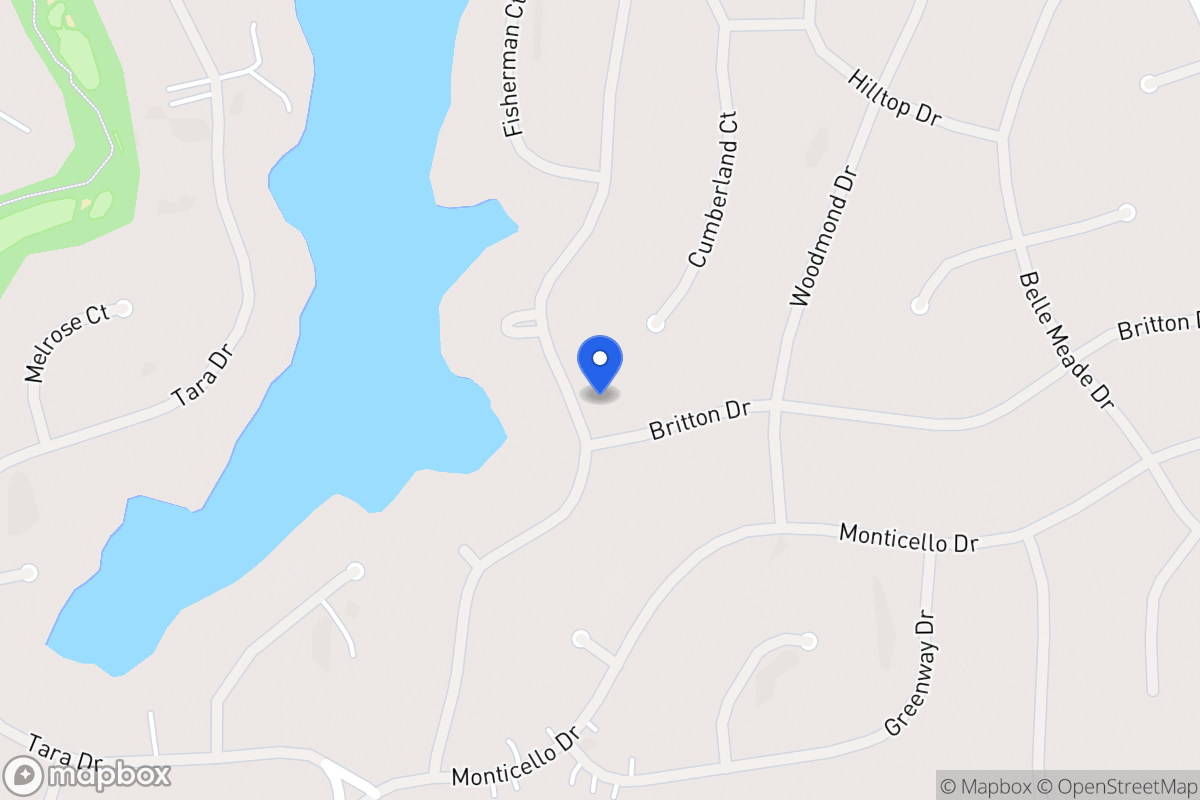 Map of 5063 Woodmont Dr