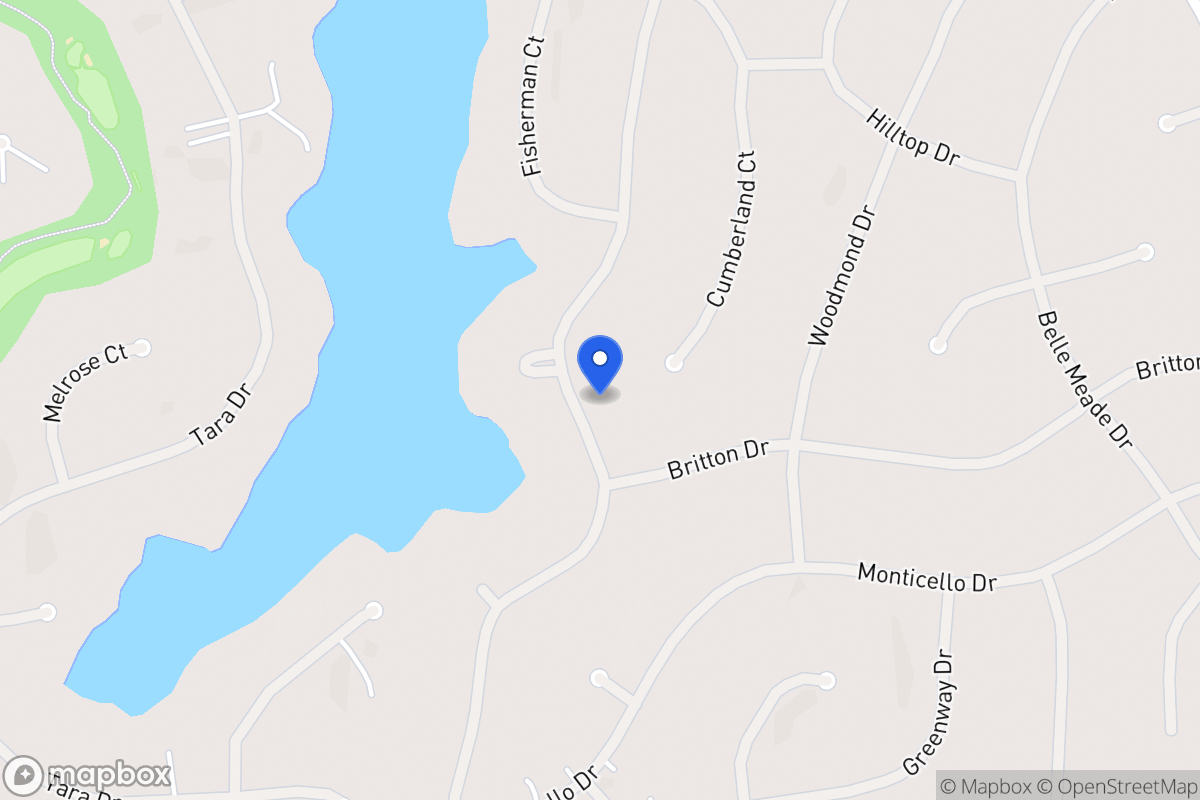 Map of 5065 Woodmont Dr