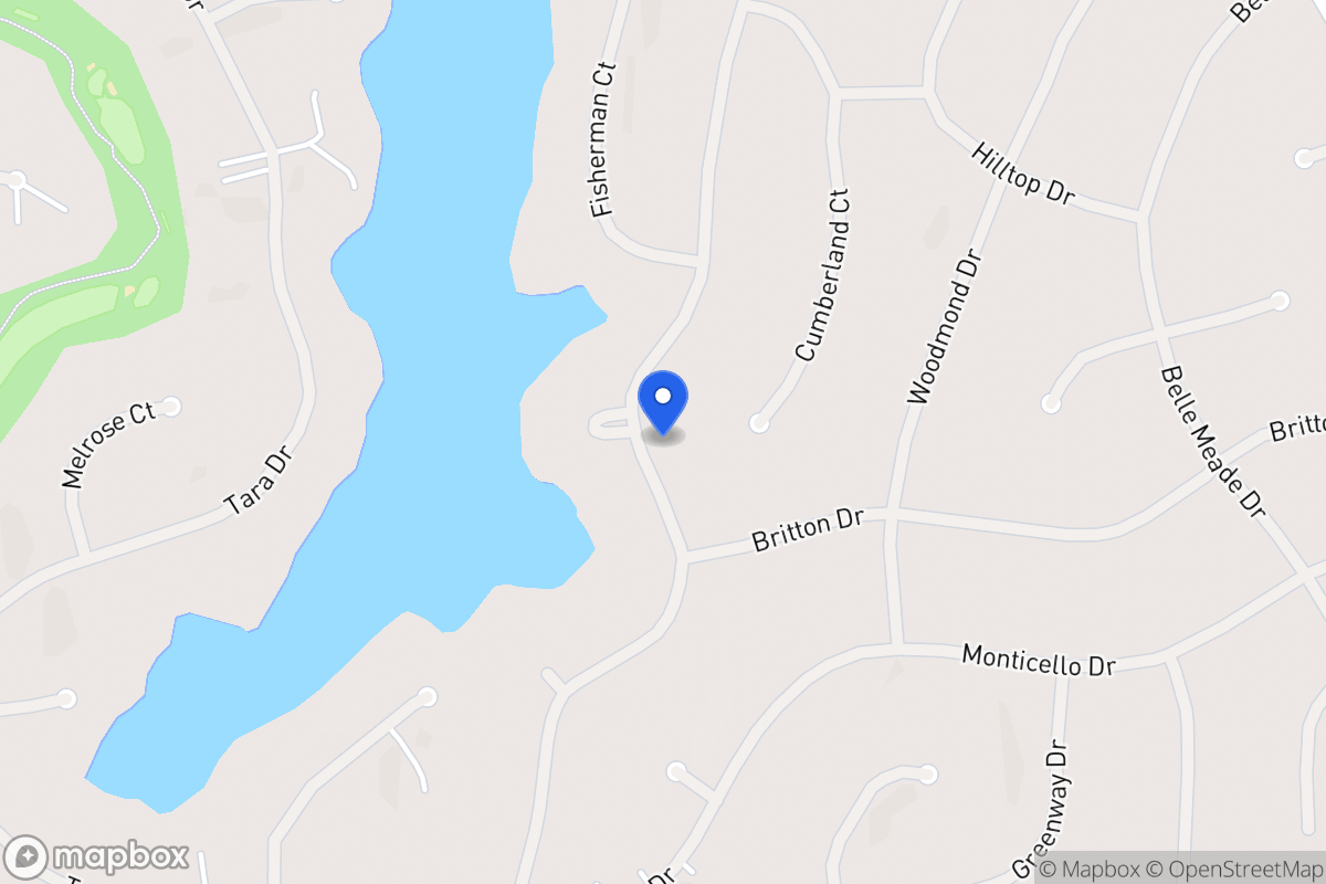 Map of 5066 Woodmont Dr