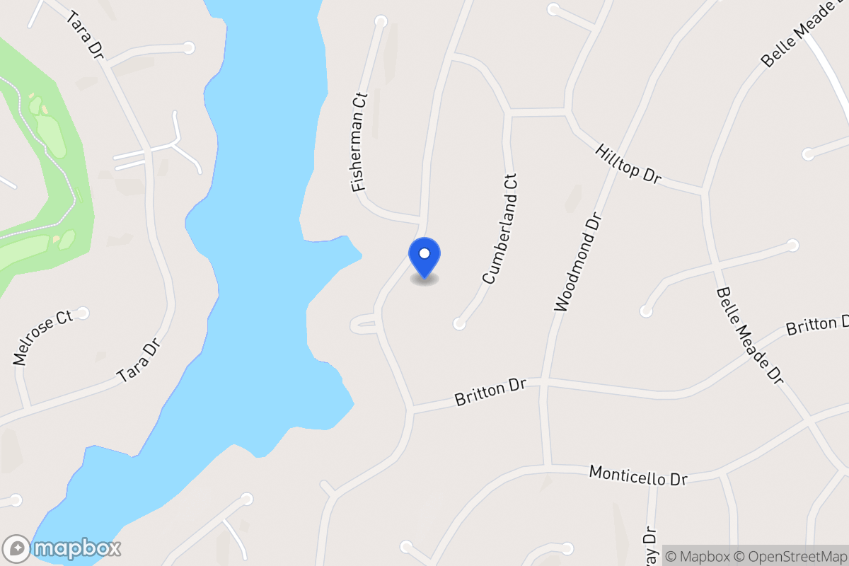Map of 5069 Woodmont Dr