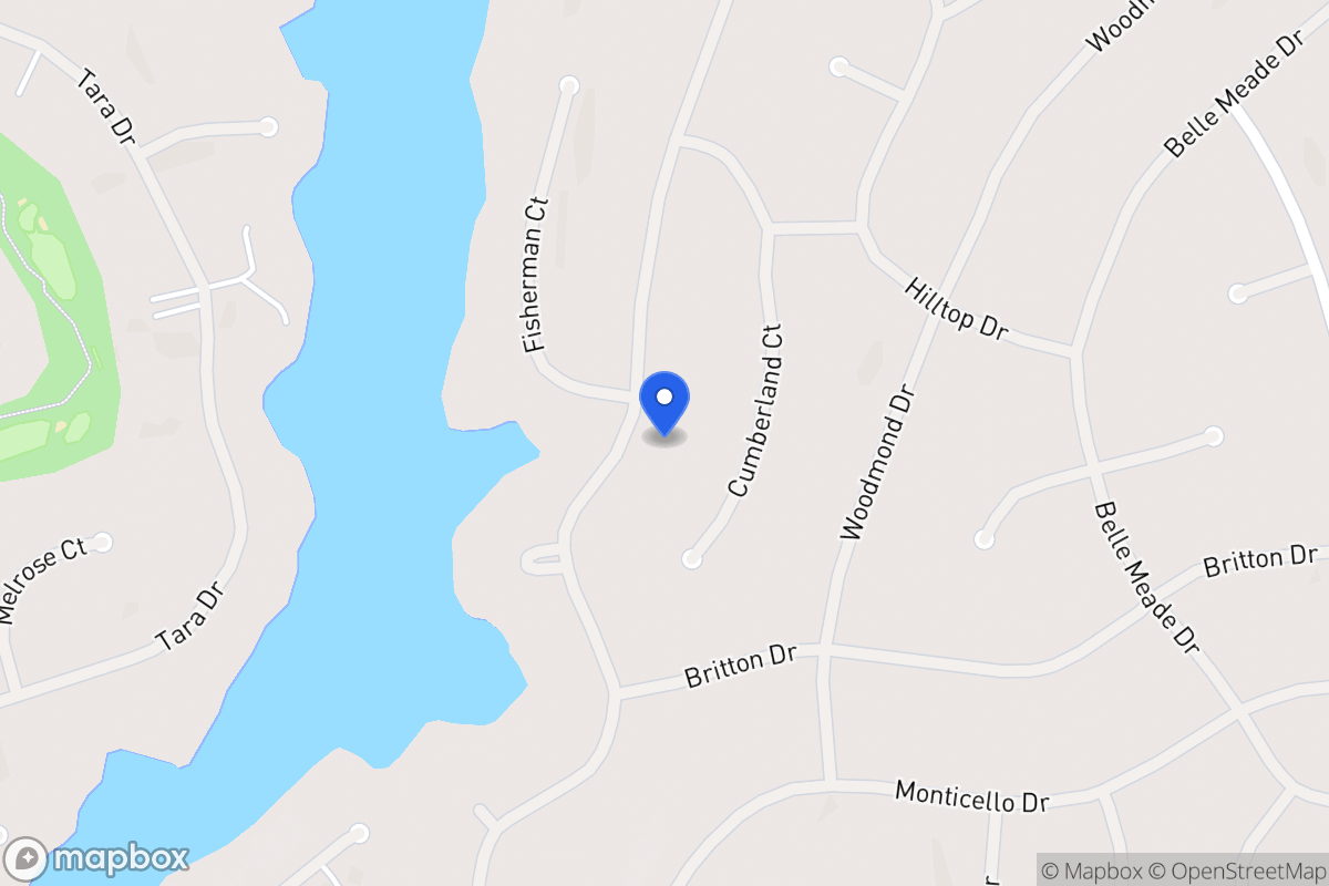 Map of 5071 Woodmont Dr