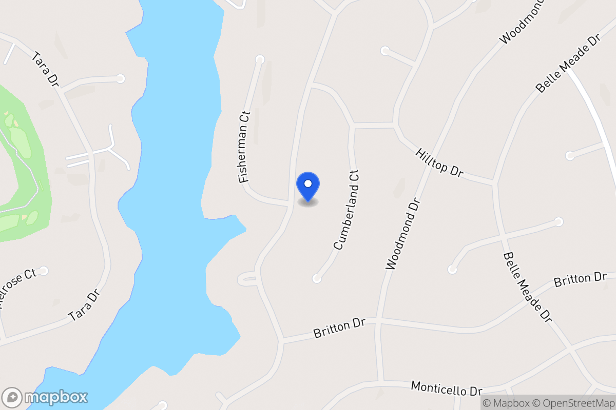 Map of 5073 Woodmont Dr