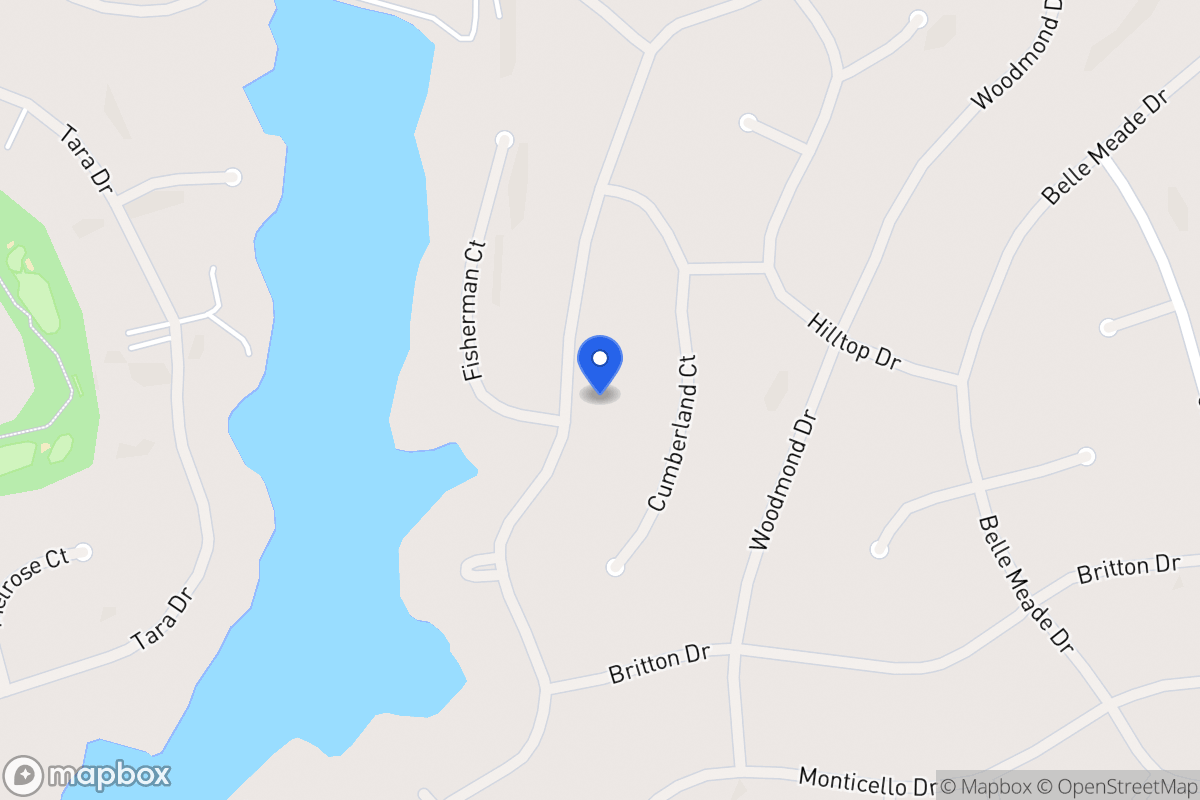 Map of 5074 Woodmont Dr