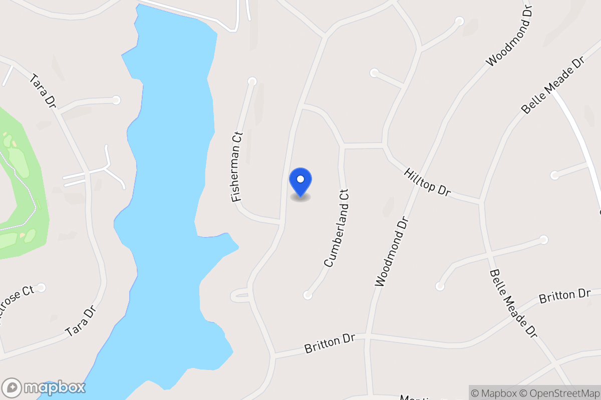 Map of 5075 Woodmont Dr