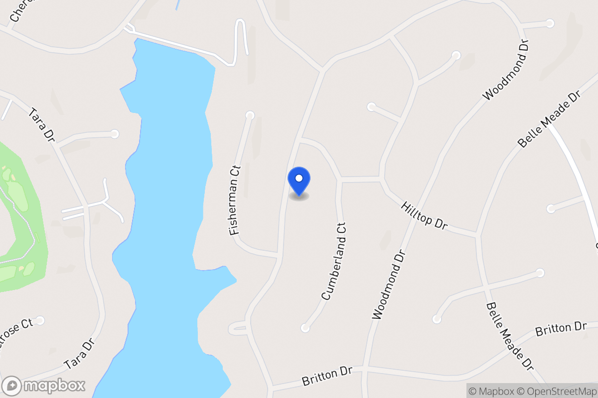 Map of 5078 Woodmont Dr