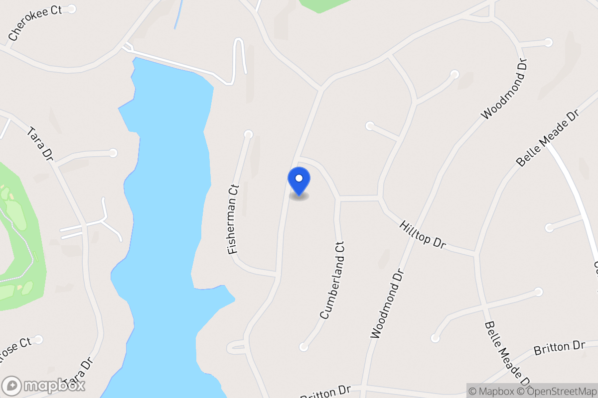 Map of 5079 Woodmont Dr