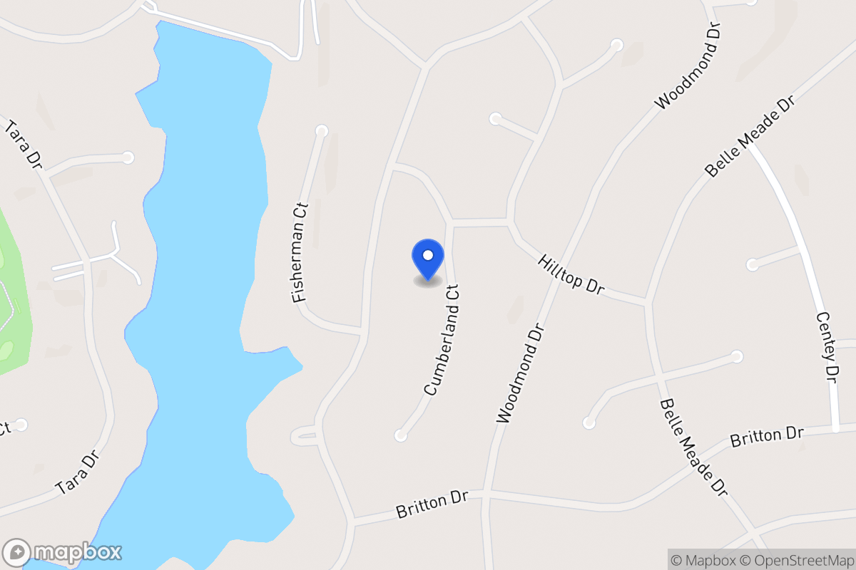 Map of 5086 Cumberland Ct