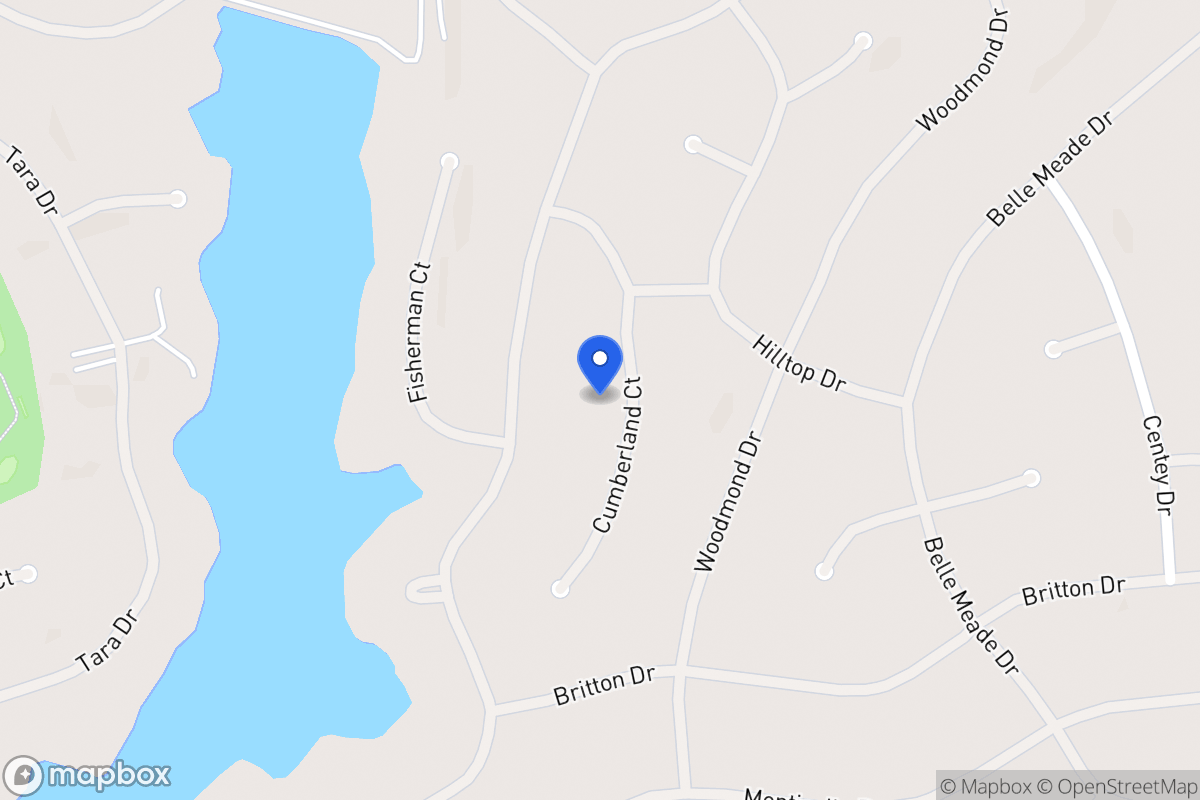 Map of 5087 Cumberland Ct