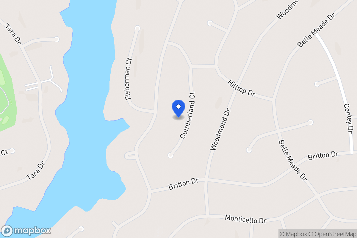 Map of 5090 Cumberland Ct