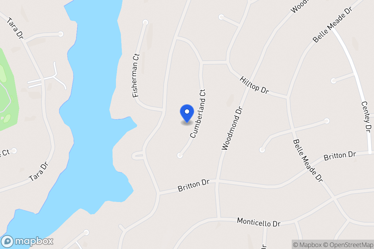Map of 5091 Cumberland Ct