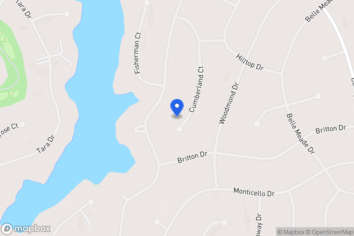 Map of 5094 Cumberland Ct