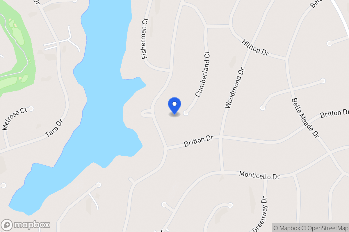 Map of 5096 Cumberland Ct