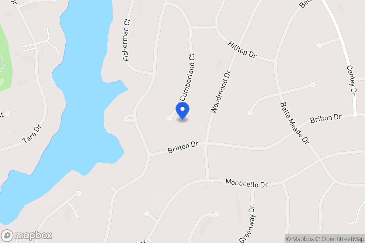 Map of 5099 Cumberland Ct