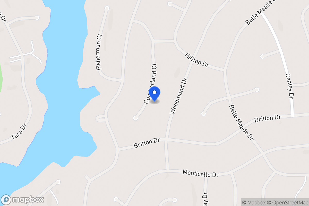 Map of 5102 Cumberland Ct