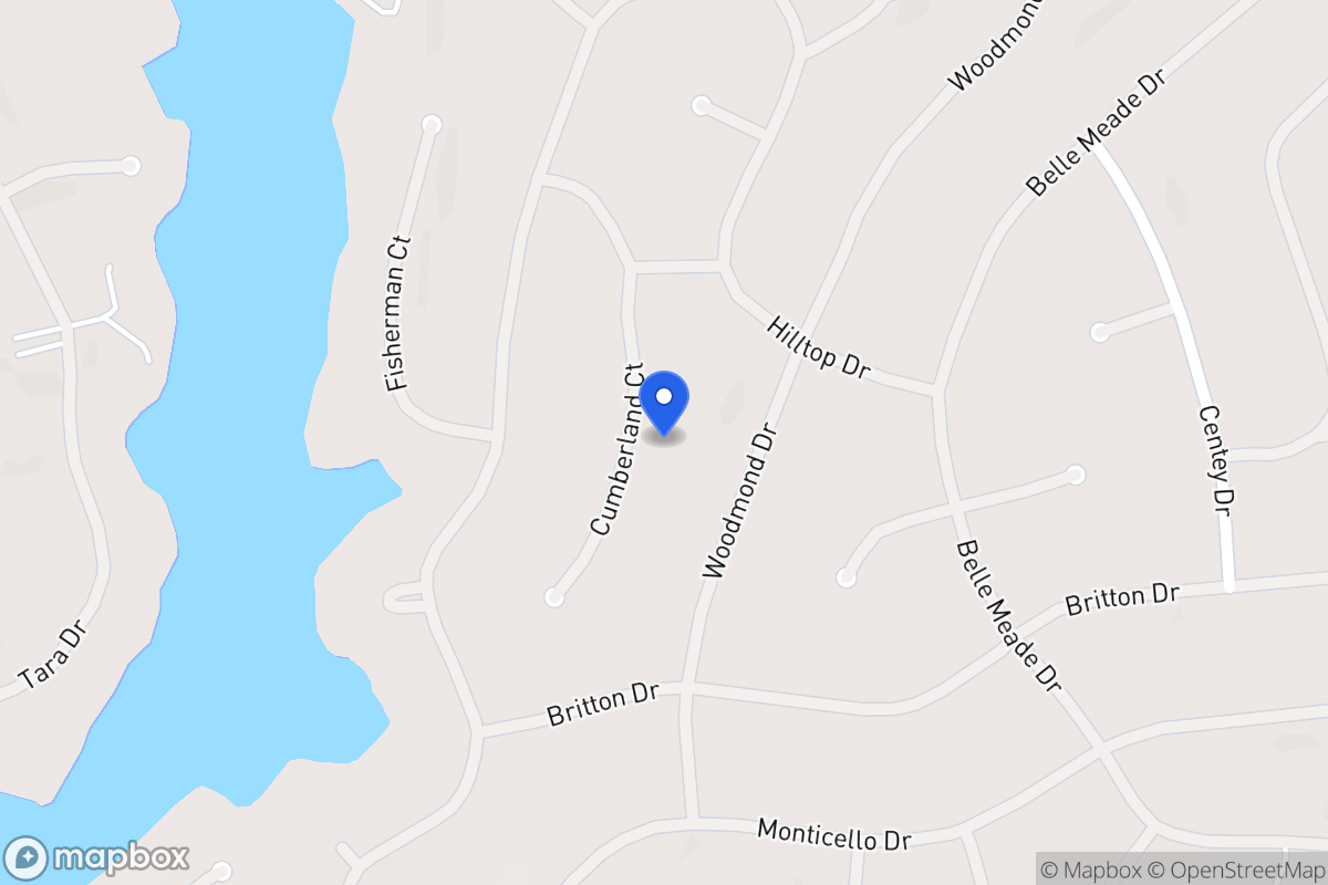 Map of 5106 Cumberland Ct