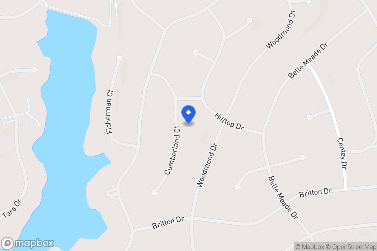 Map of 5108 Cumberland Ct