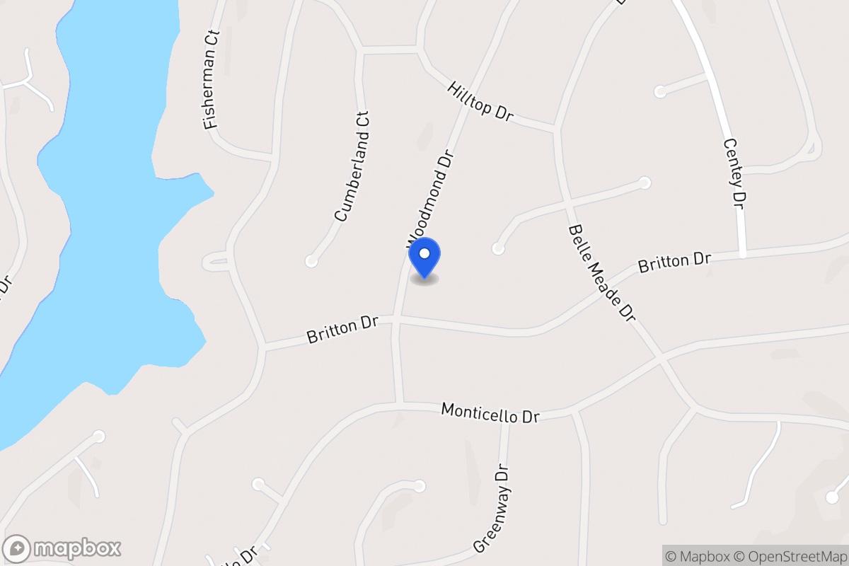 Map of 5124 Woodmond Dr