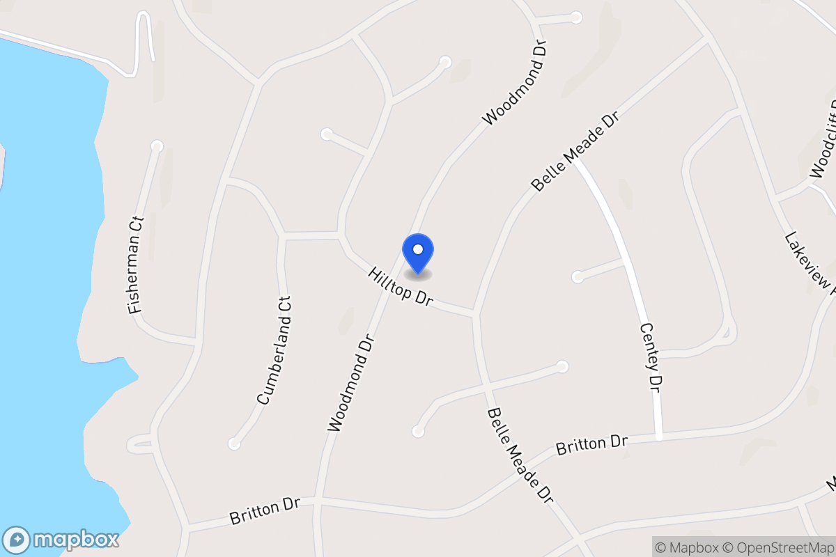 Map of 5134 Woodmond Dr