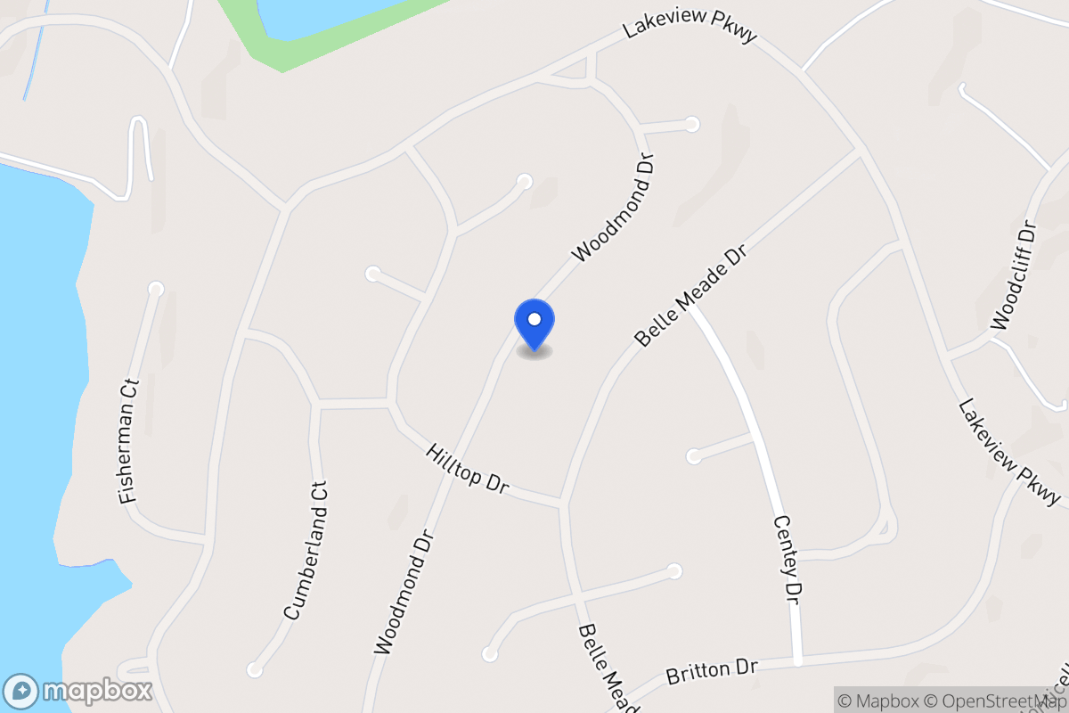 Map of 5138 Woodmond Dr