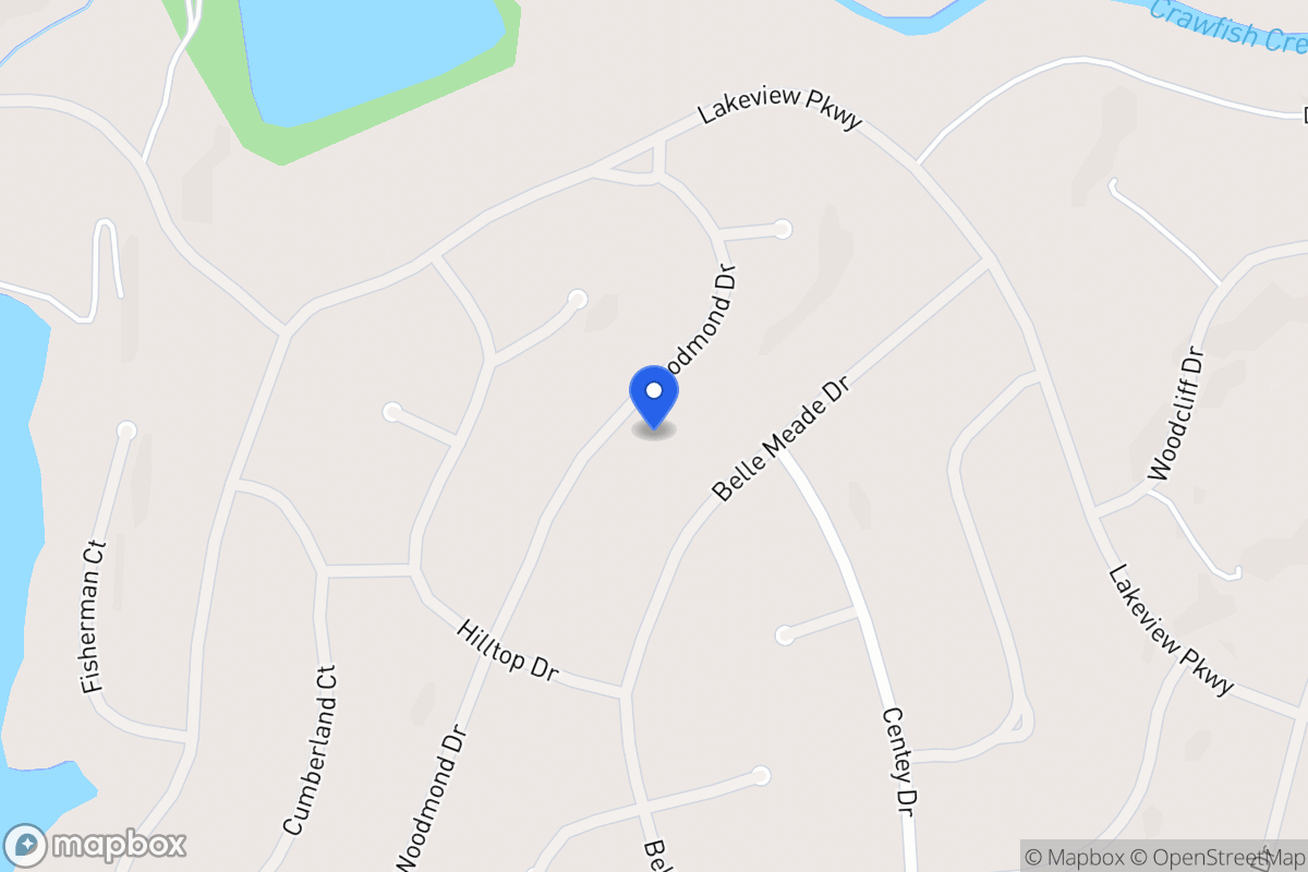 Map of 5142 Woodmond Dr
