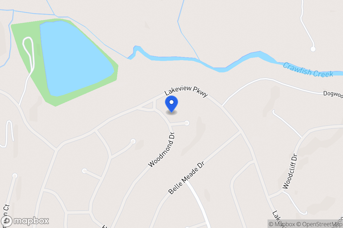 Map of 5156 Woodmond Dr