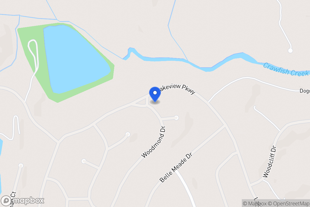 Map of 5157 Woodmond Dr