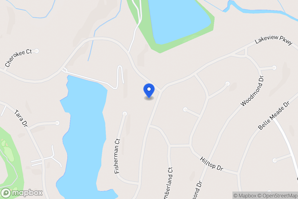 Map of 5175 Woodmont Dr