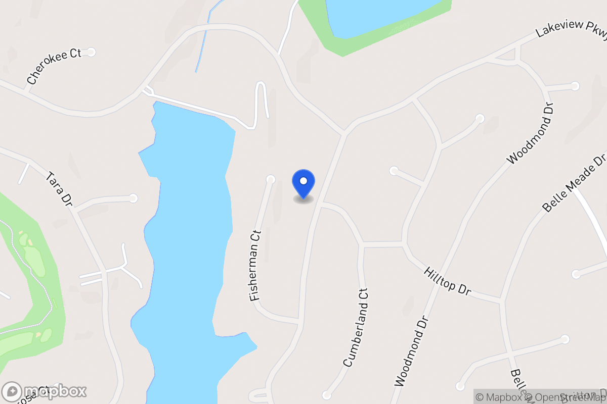 Map of 5179 Woodmont Dr