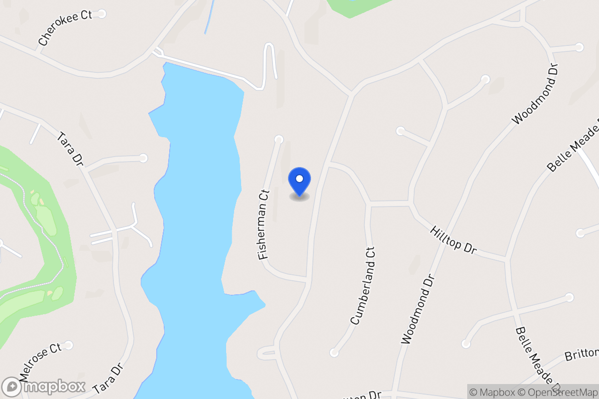 Map of 5182 Woodmont Dr