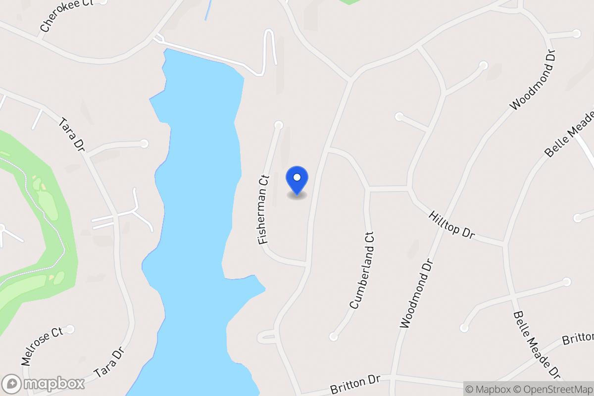 Map of 5183 Woodmont Dr