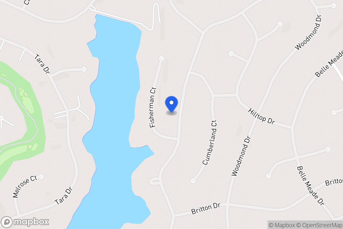 Map of 5185 Woodmont Dr