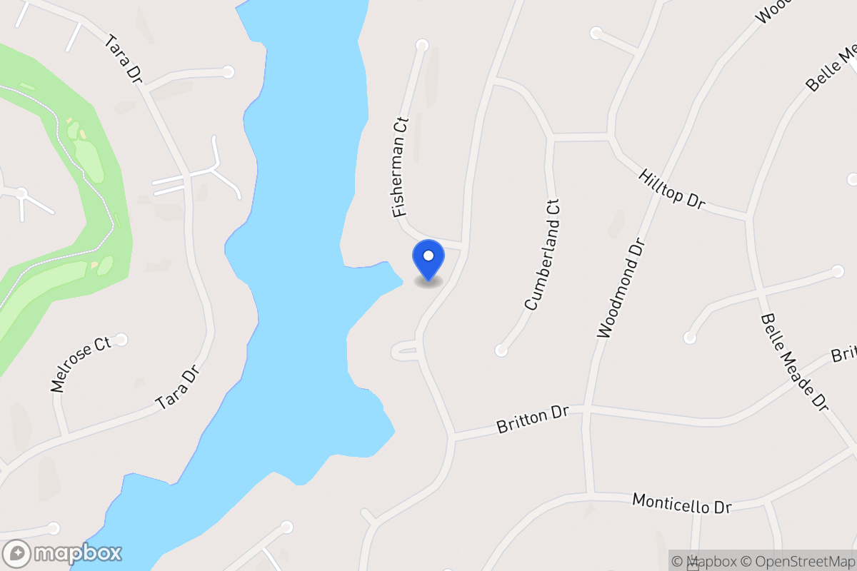 Map of 5189 Woodmont Dr