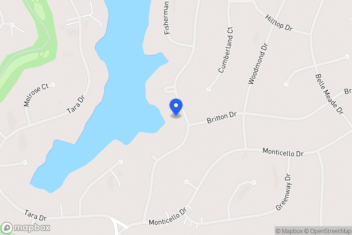 Map of 5199 Woodmont Ct