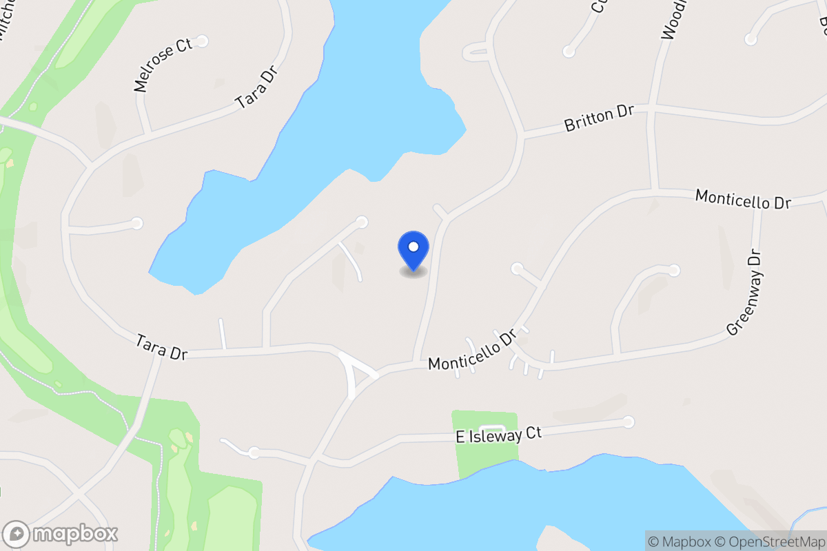 Map of 5211 Woodmont Dr