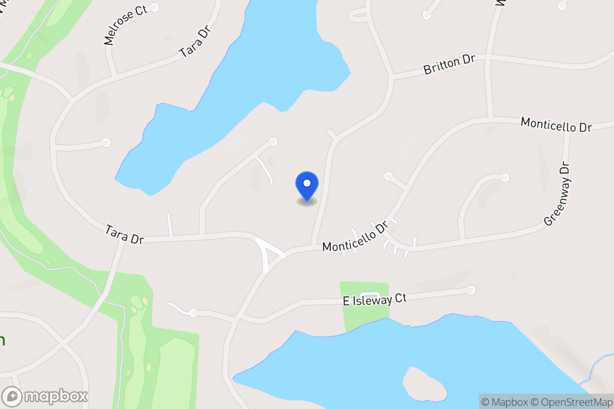 Map of 5213 Woodmont Dr