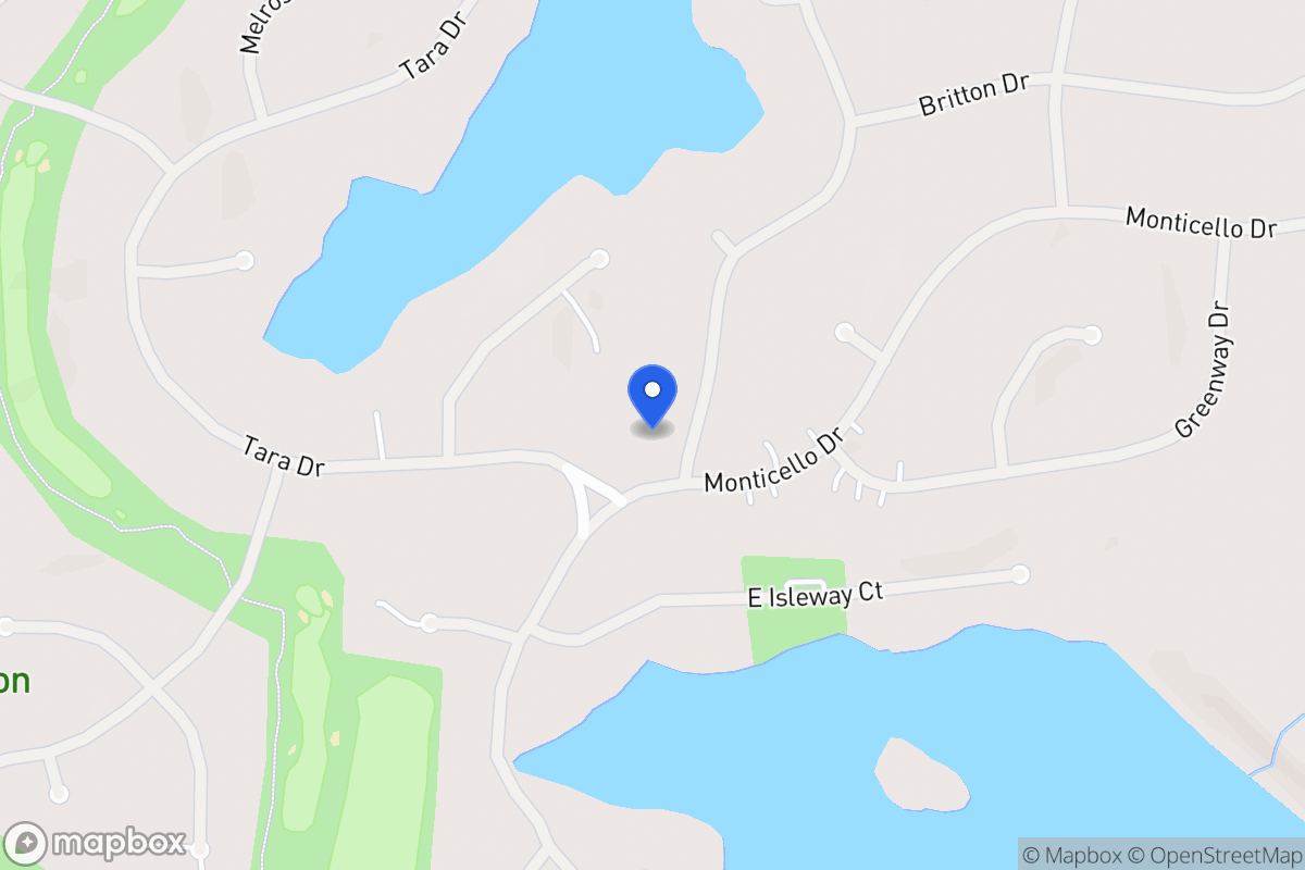 Map of 5215 Woodmont Dr