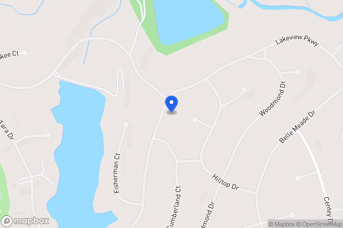 Map of 5218 Woodmont Dr