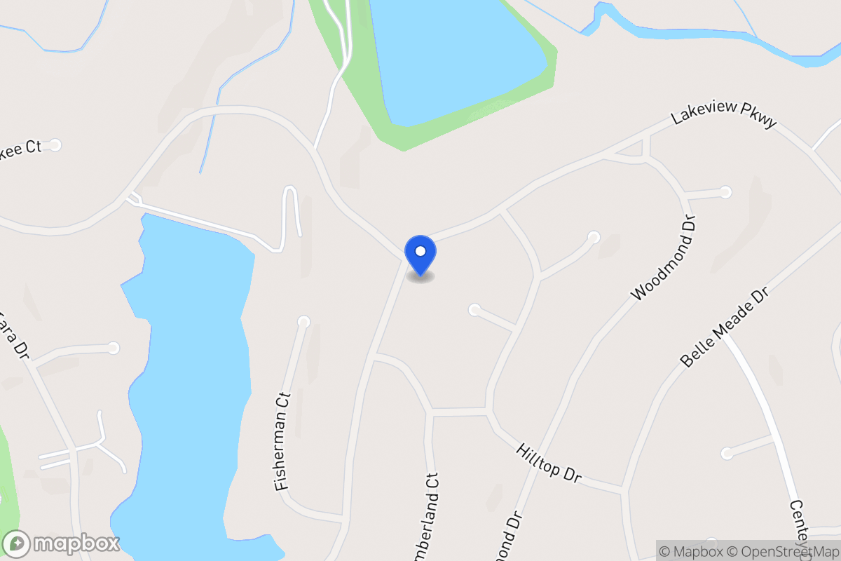Map of 5219 Woodmont Dr