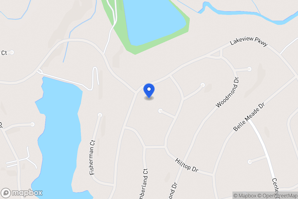 Map of 5220 Woodmont Dr