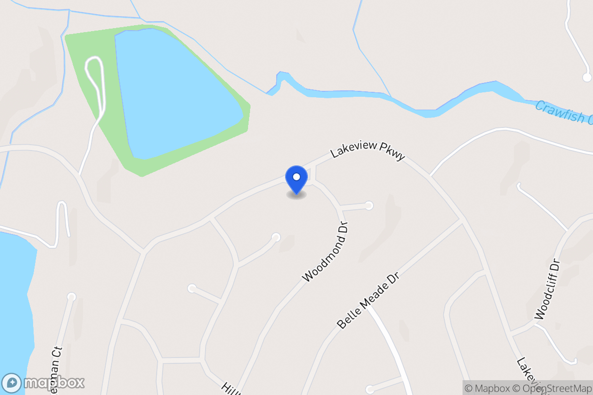 Map of 5246 Woodmond Dr