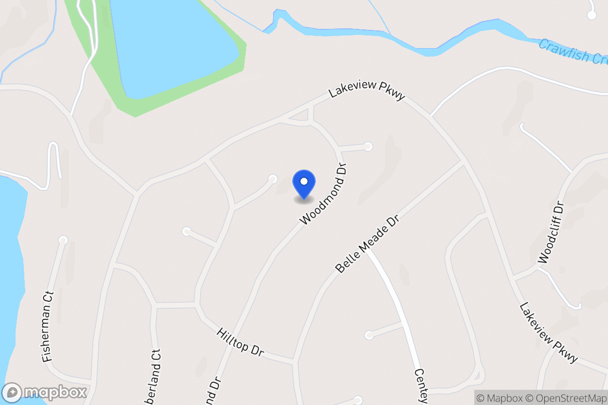 Map of 5253 Woodmond Dr